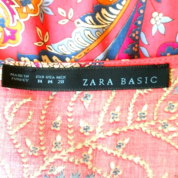 Zara Silk Dress NWOT - Picture 9 of 12